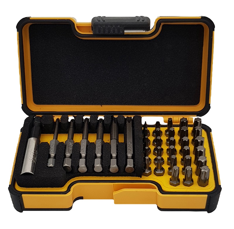 Набор бит "FELO Bits 35 Torx" в кейсе 34 шт.+магнит.держ., серия 020 FELO 020 735 26