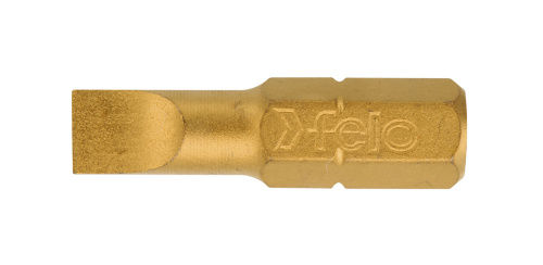 Бит 1/4", SL5,5x1,0х25, серия 020 С6,3TIN FELO 020 520 70