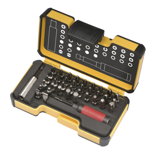 Набор бит "FELO Bits 38" в кейсе36 шт.+магнит.держ Star+магнит.держ., серия 020 FELO 020 738 06