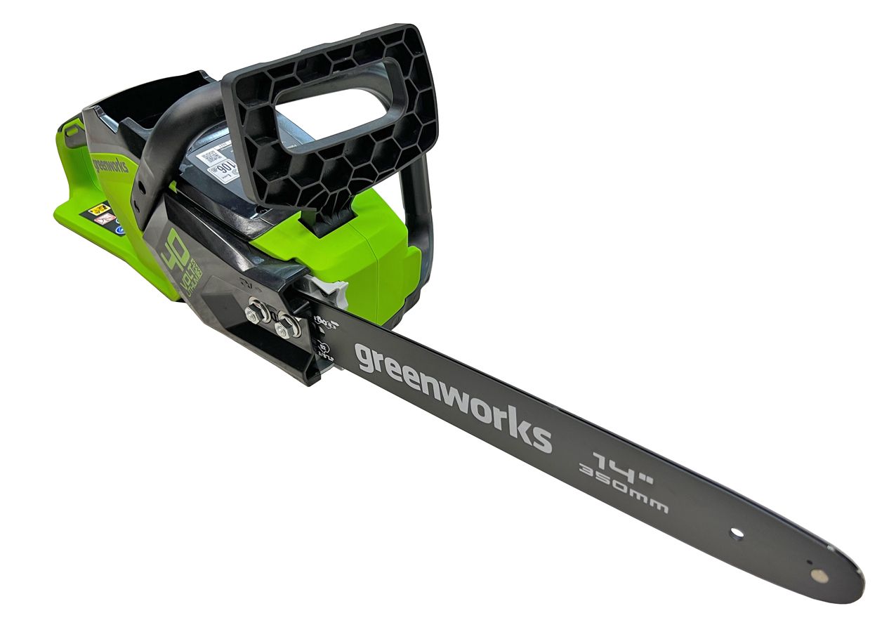 Пила аккумуляторная цепная Greenworks 35 см 40V GD40CS15 2005707, до 1,5 кВт, бесщёточная, без АКБ и ЗУ