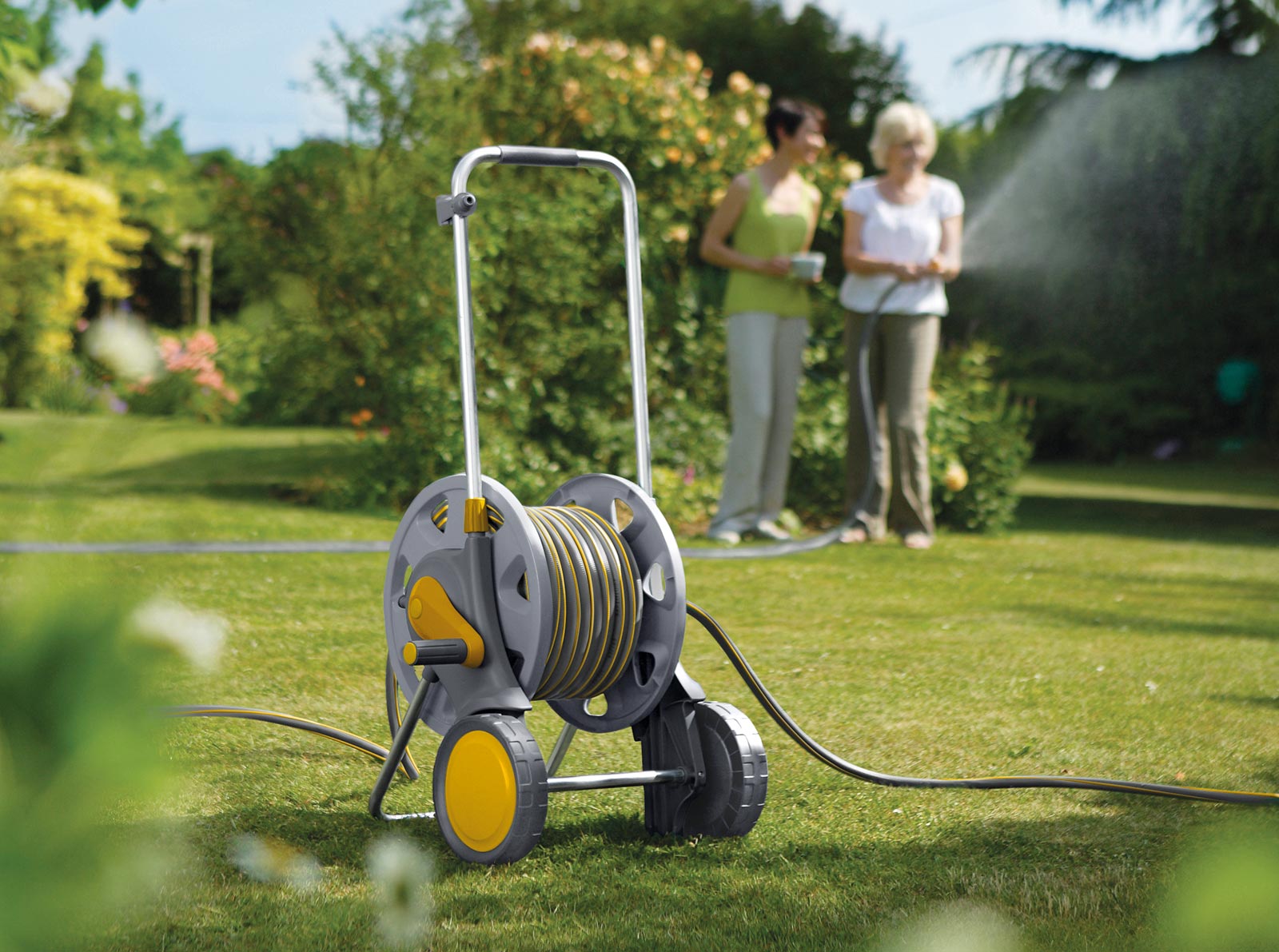 Тележка HoZelock 2440 Plus сборная для шланга 60 м