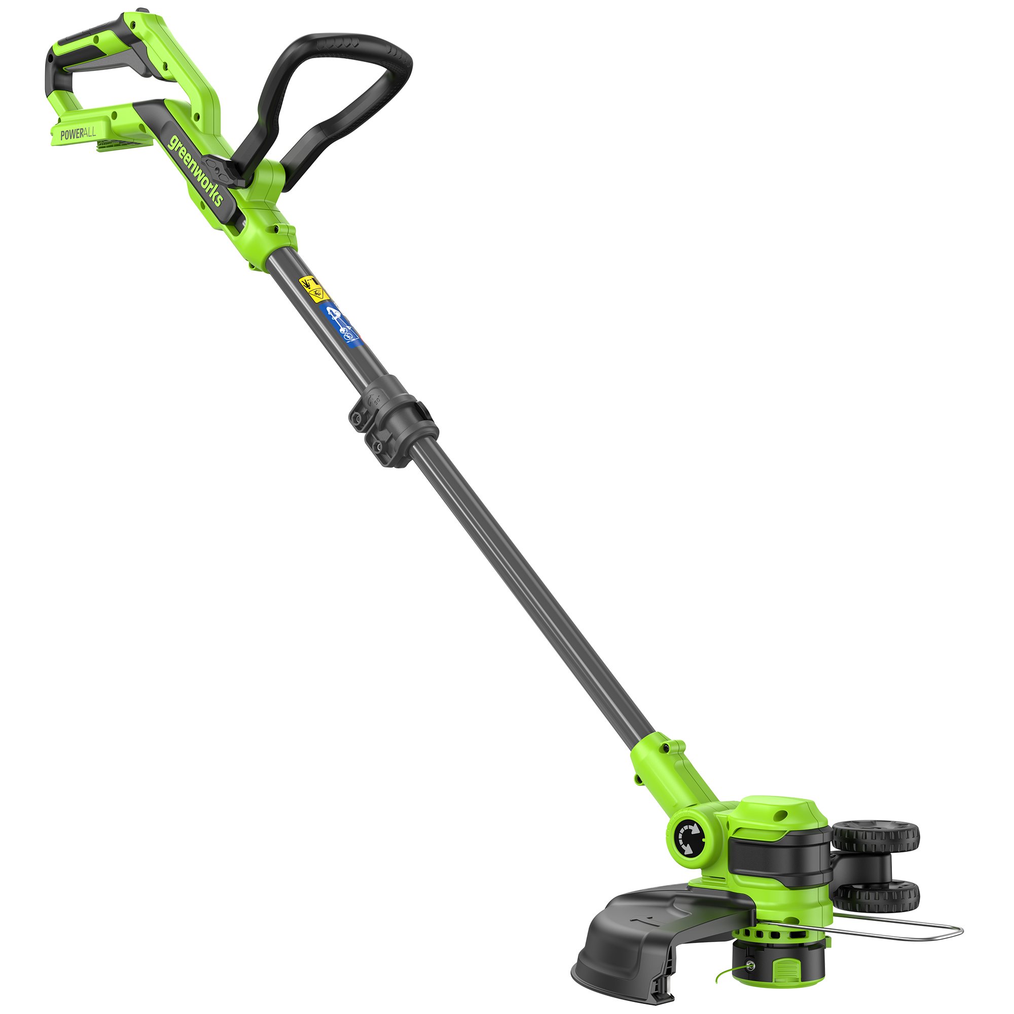 Триммер аккумуляторный Greenworks 30 см 24V G24LT301 2113207 с пластиковым ножом, без АКБ и ЗУ