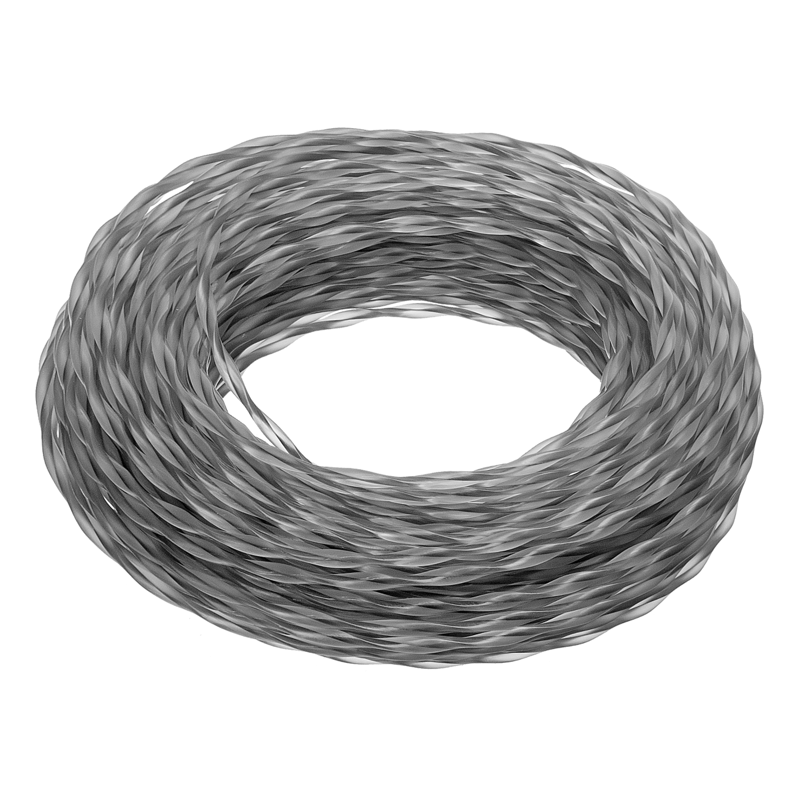 Леска для триммера двухкомпонентная эллипс, 2,0мм х 15м, блистер EXTRA CORD, Denzel